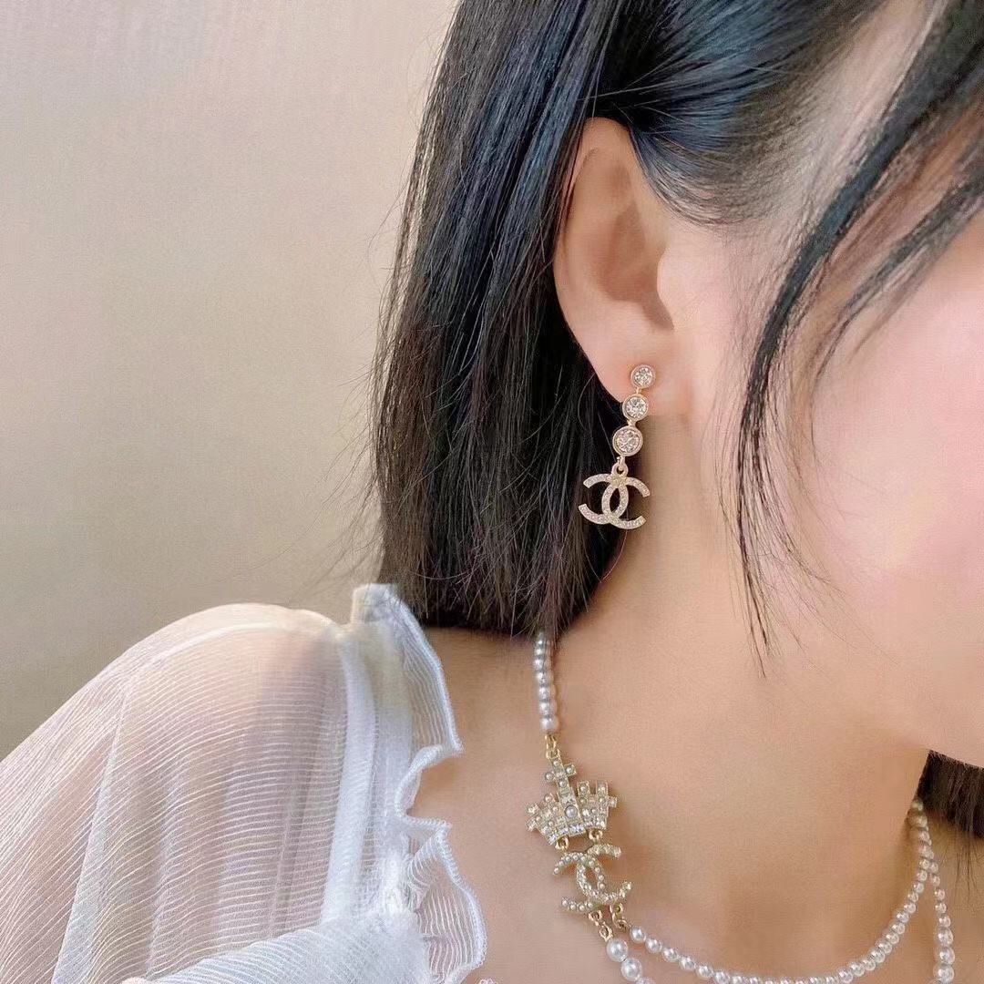 Chanel Earrings Silver