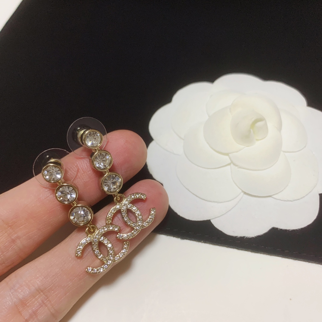 Chanel Earrings Silver