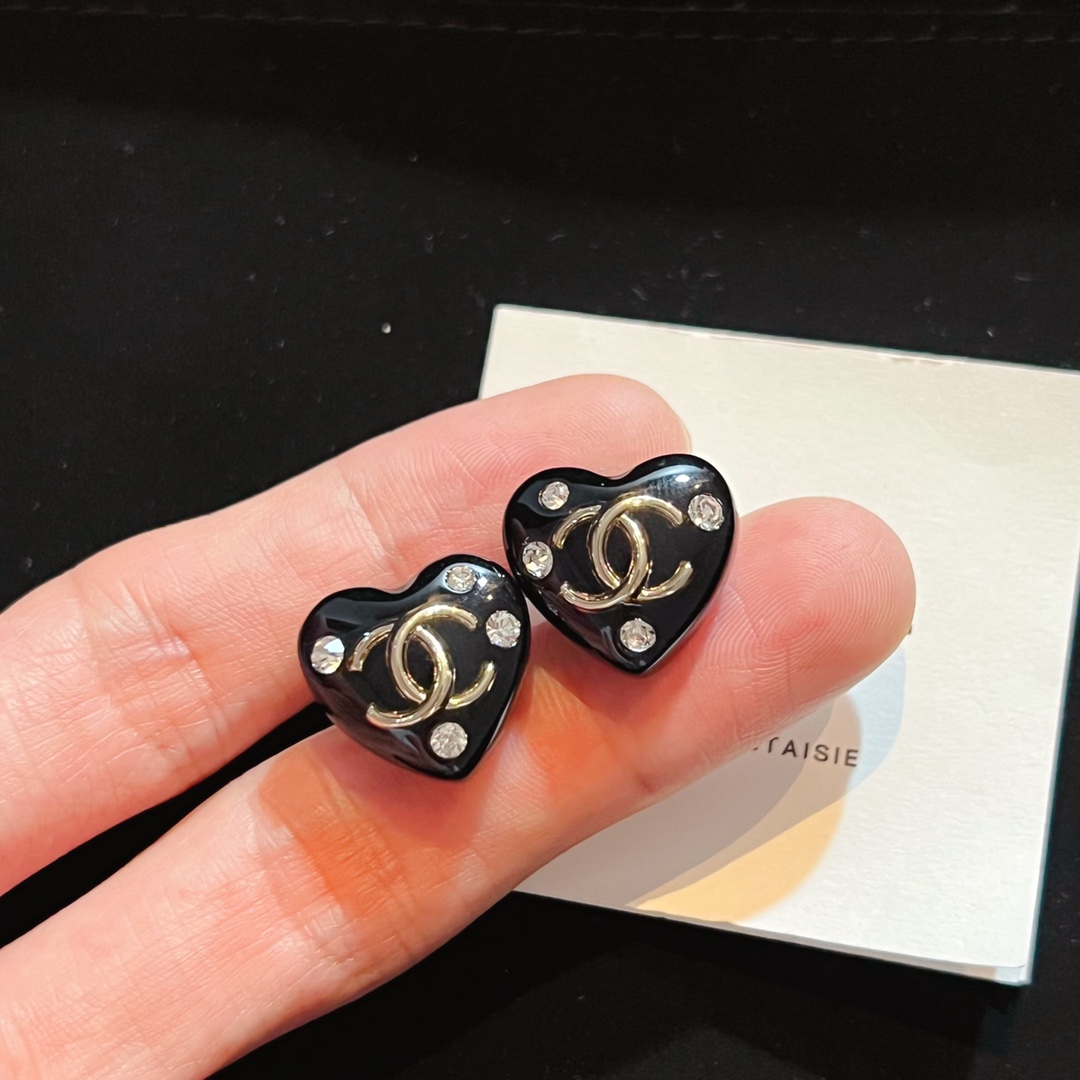 Chanel Earrings Silver