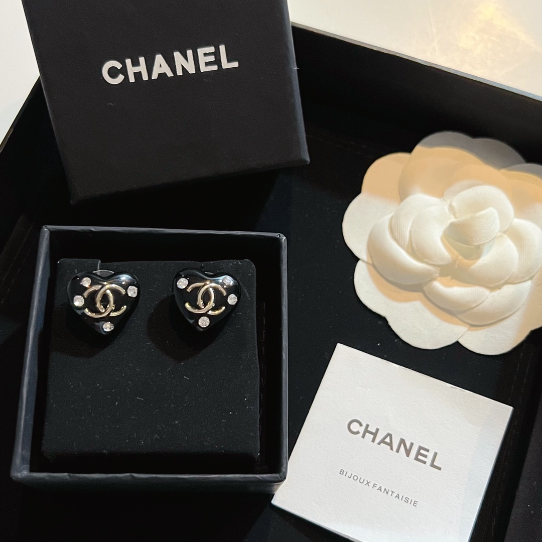 Chanel Earrings Silver