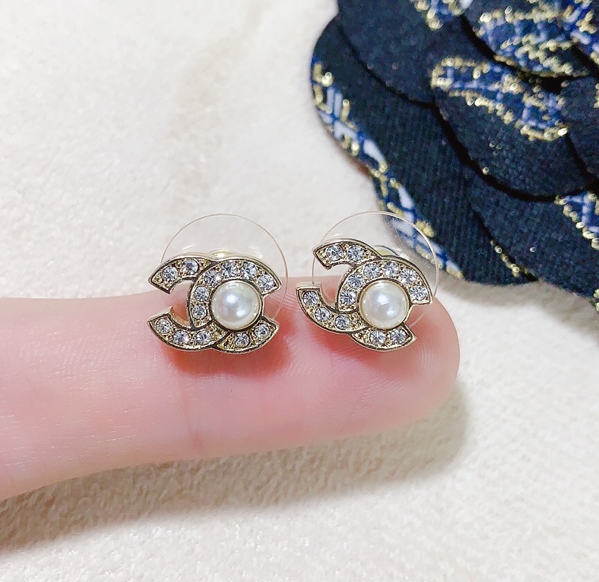 Chanel Earrings Silver