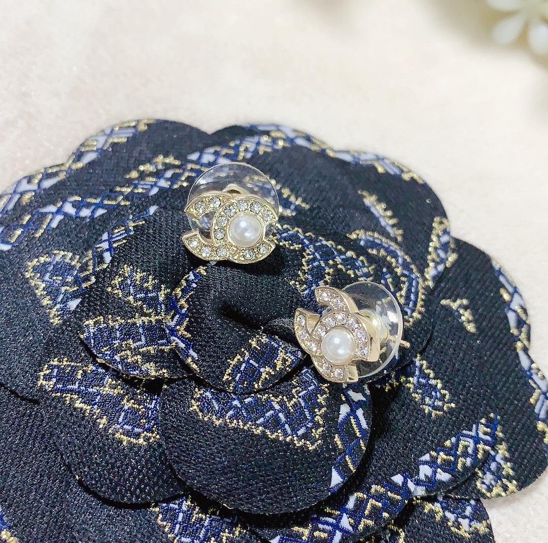 Chanel Earrings Silver