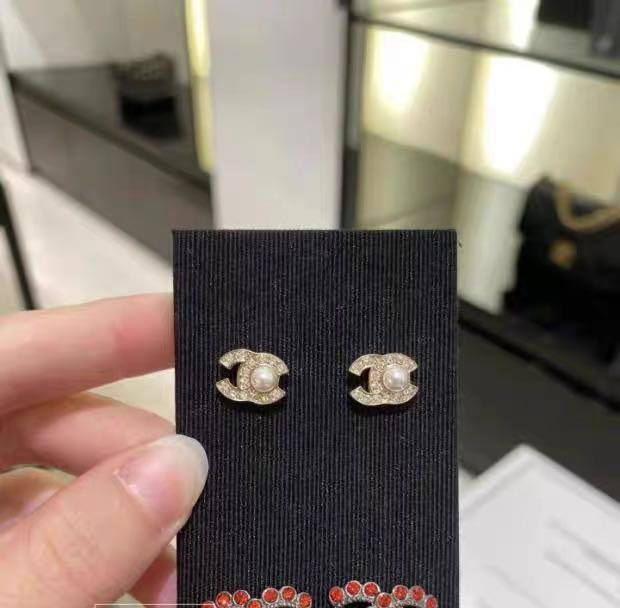 Chanel Earrings Silver