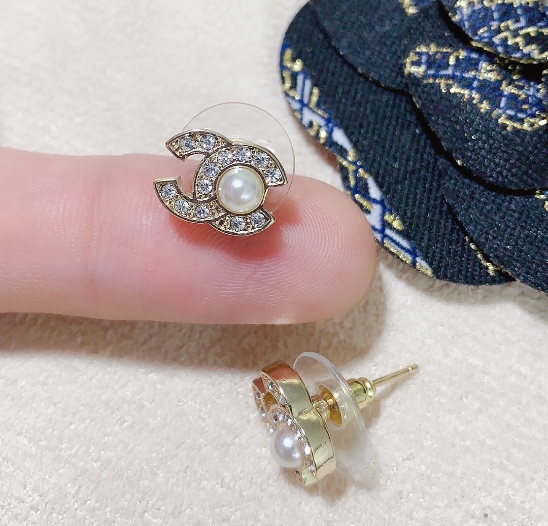 Chanel Earrings Silver