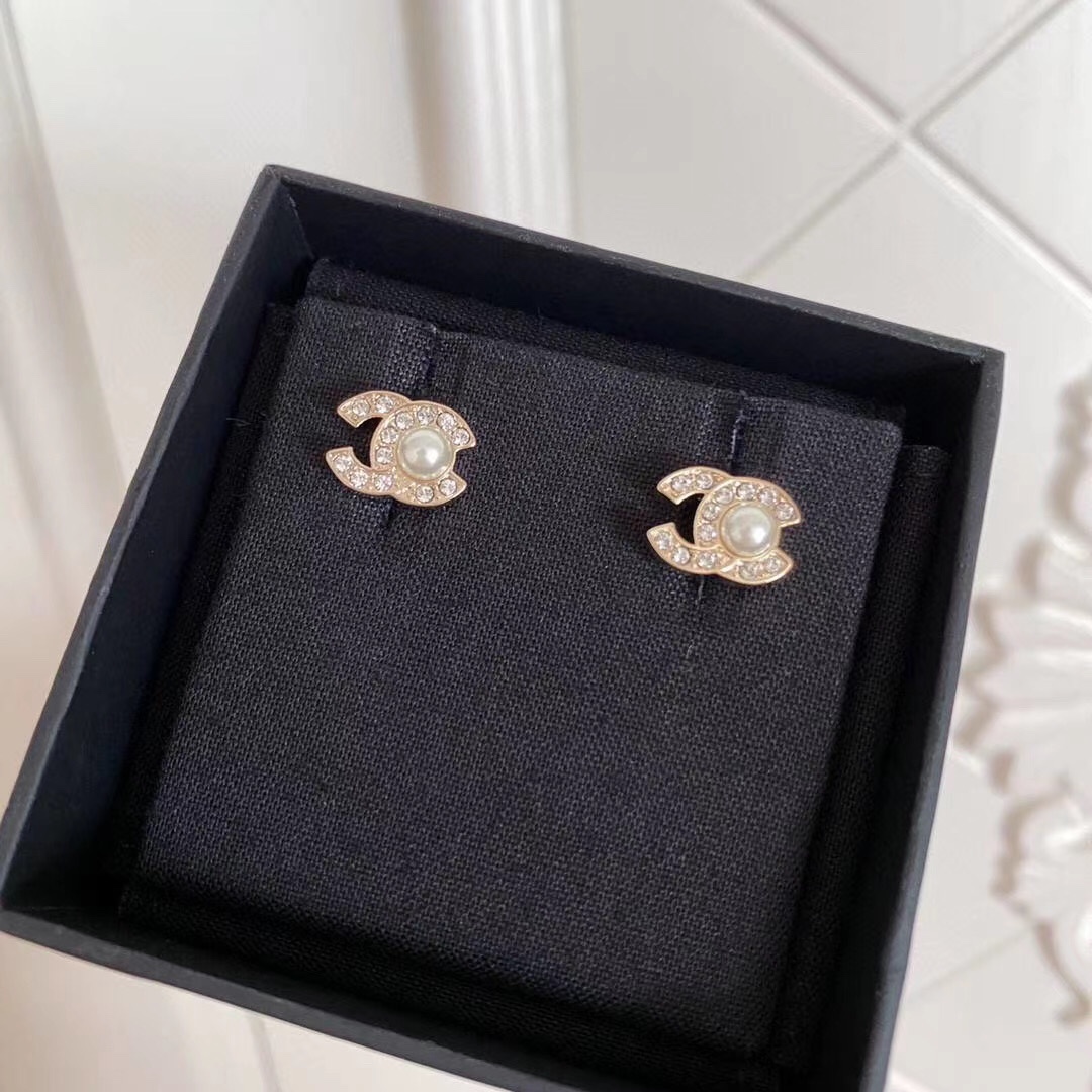 Chanel Earrings Silver