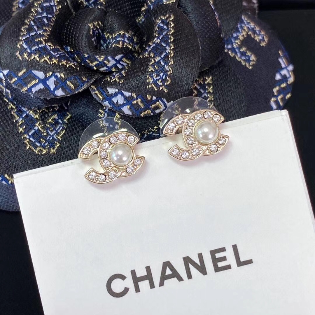 Chanel Earrings Silver