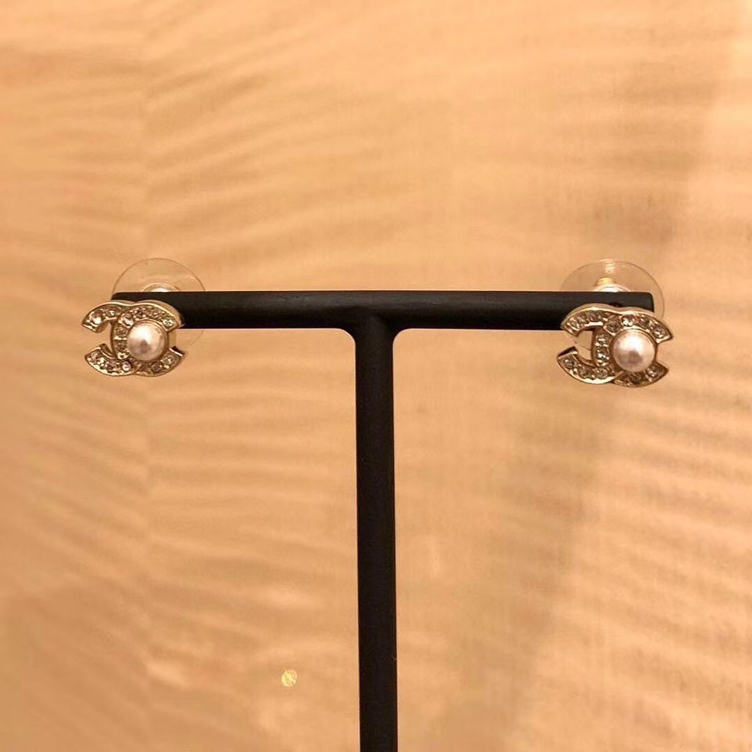 Chanel Earrings Silver