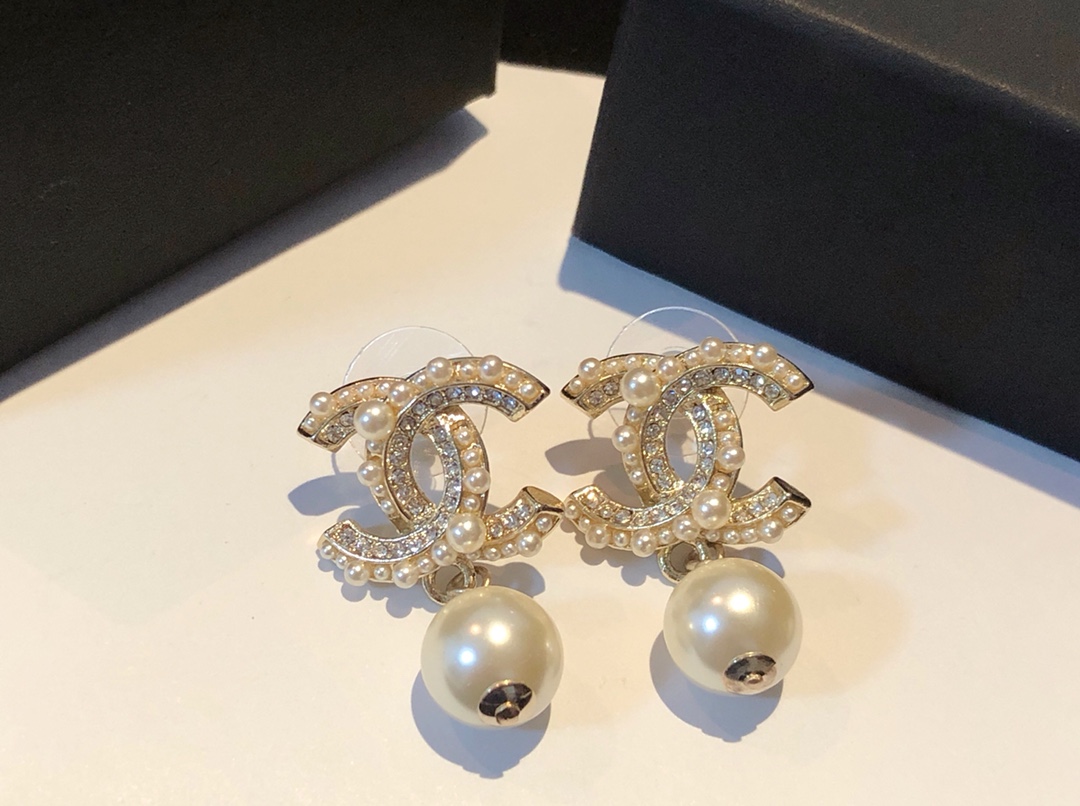 Chanel Earrings Silver