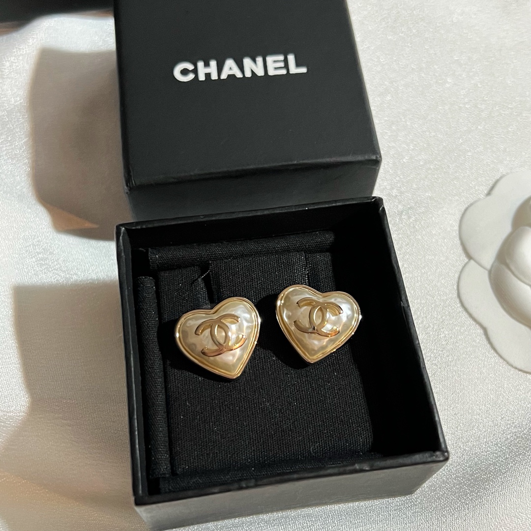 Chanel Earrings Silver