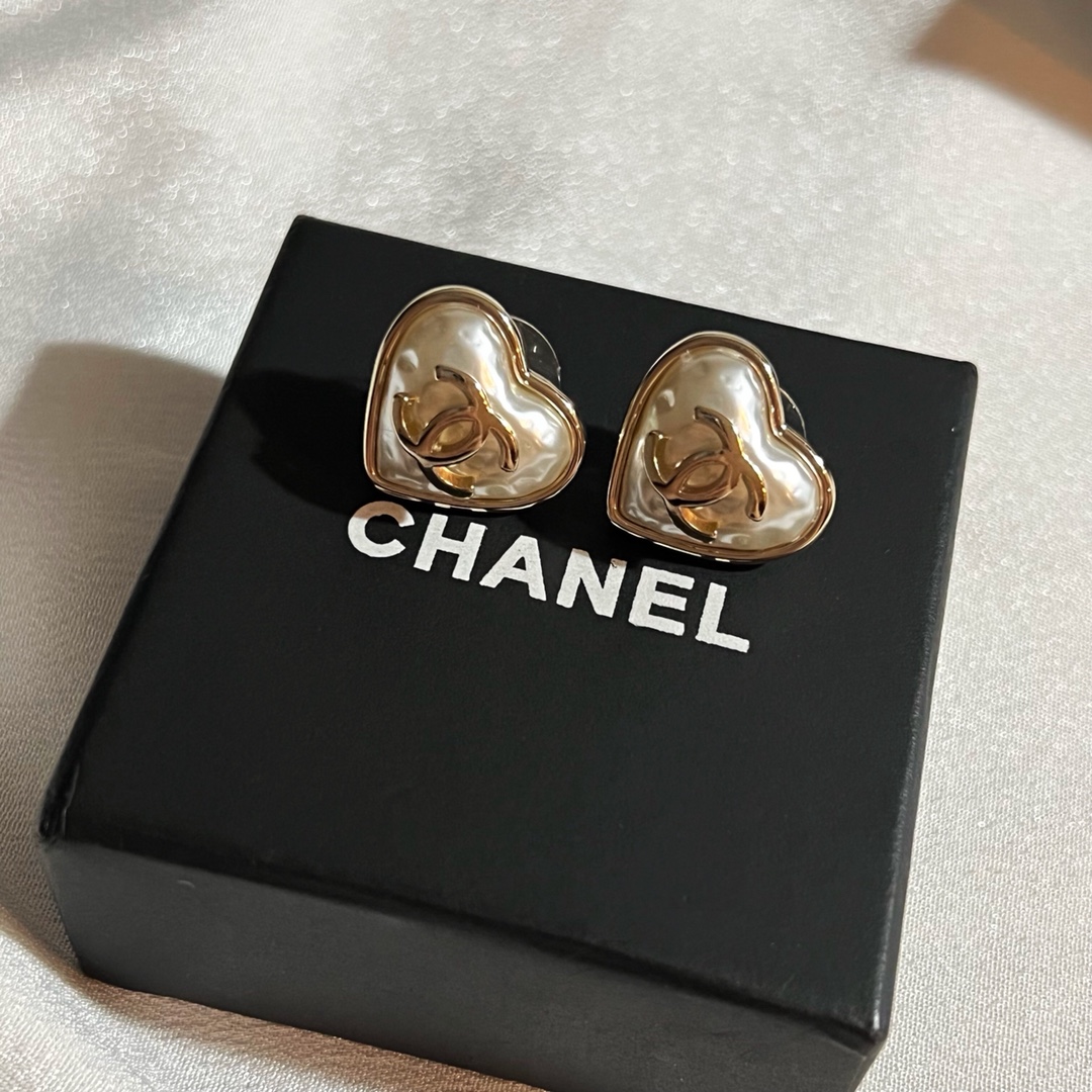 Chanel Earrings Silver