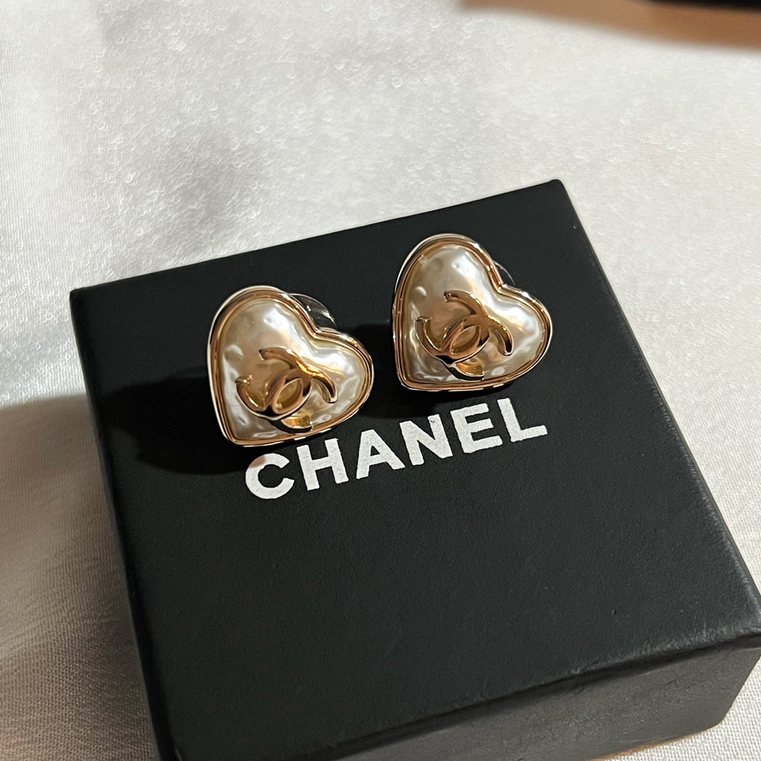 Chanel Earrings Silver