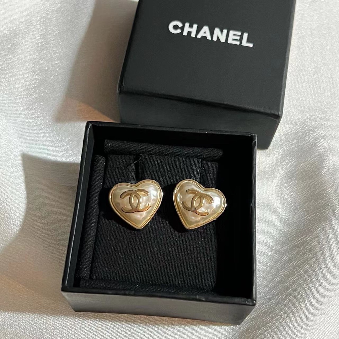 Chanel Earrings Silver