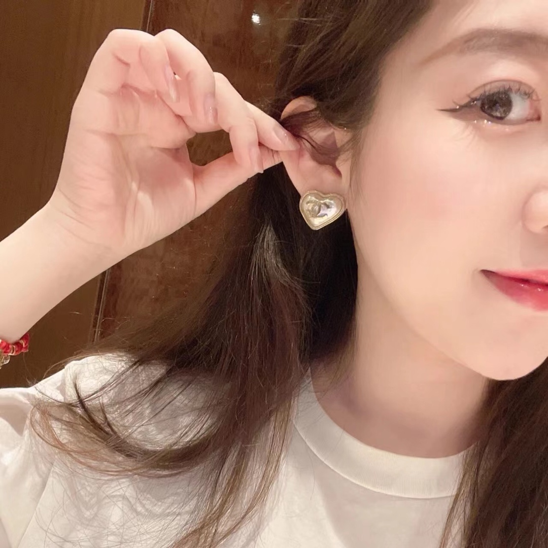 Chanel Earrings Silver