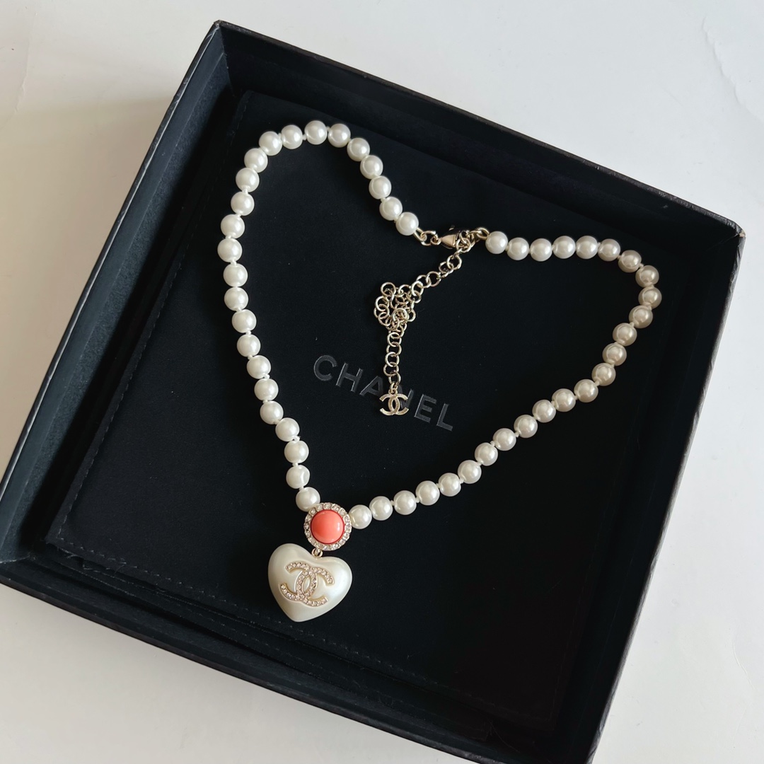 Chanel Necklace Pearl