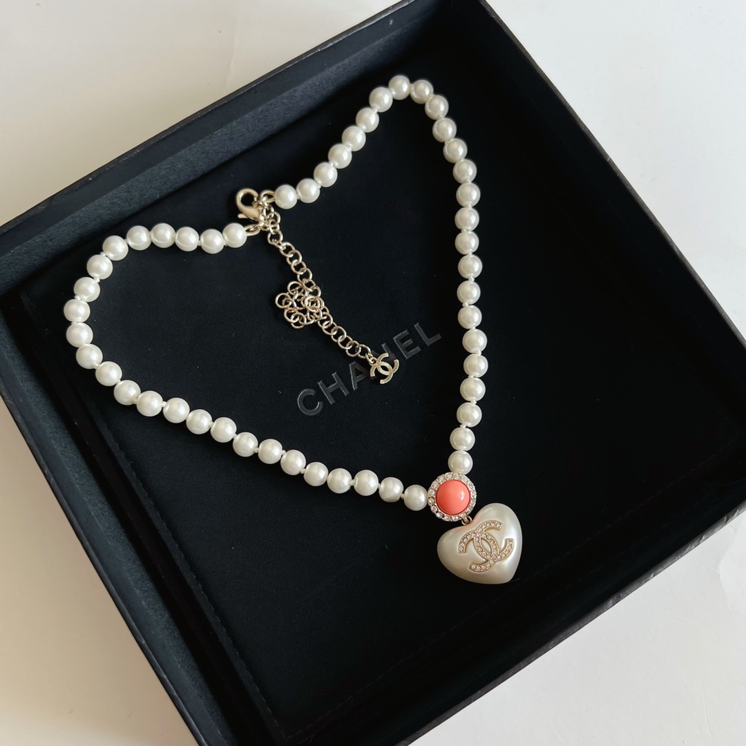 Chanel Necklace Pearl