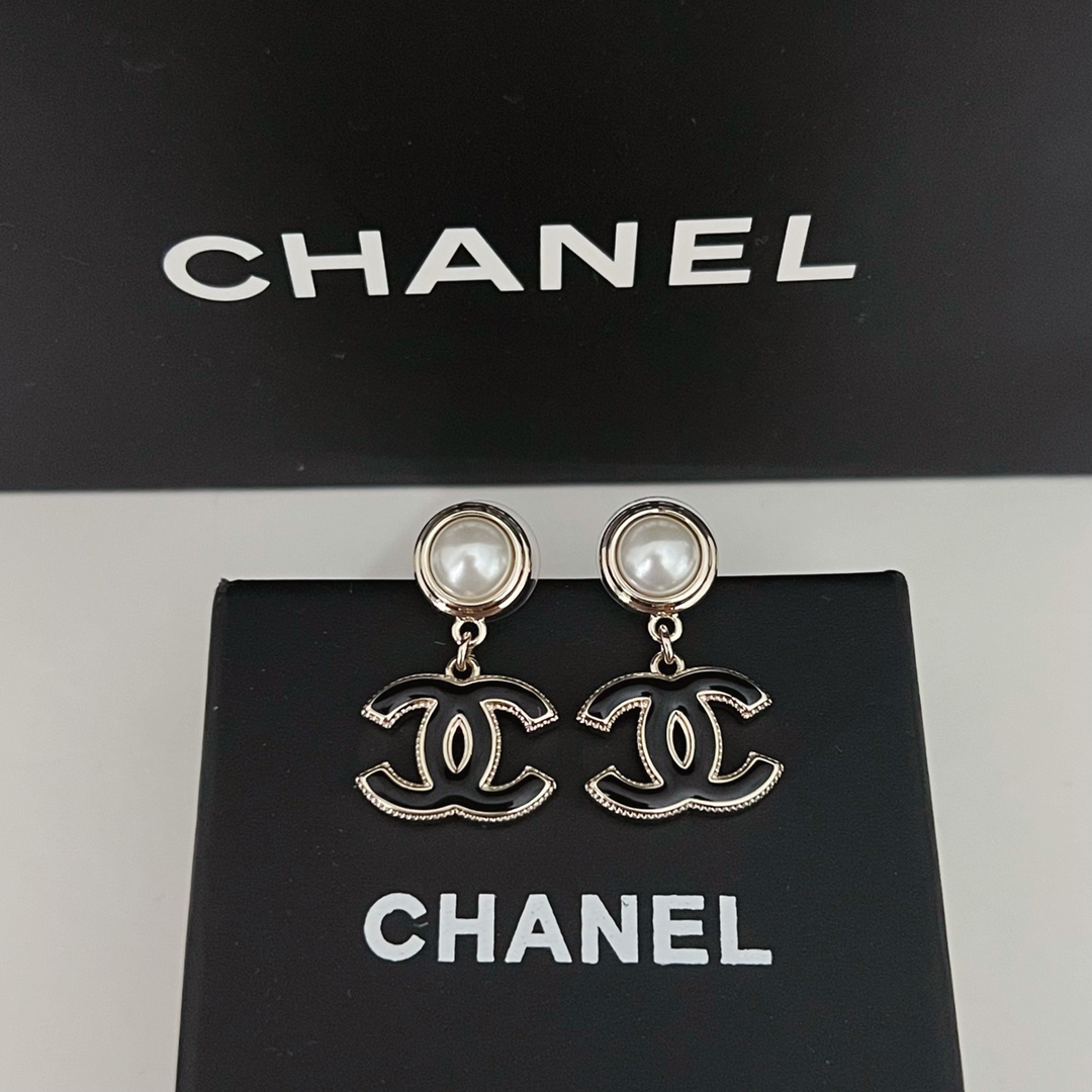 Chanel Earrings Silver
