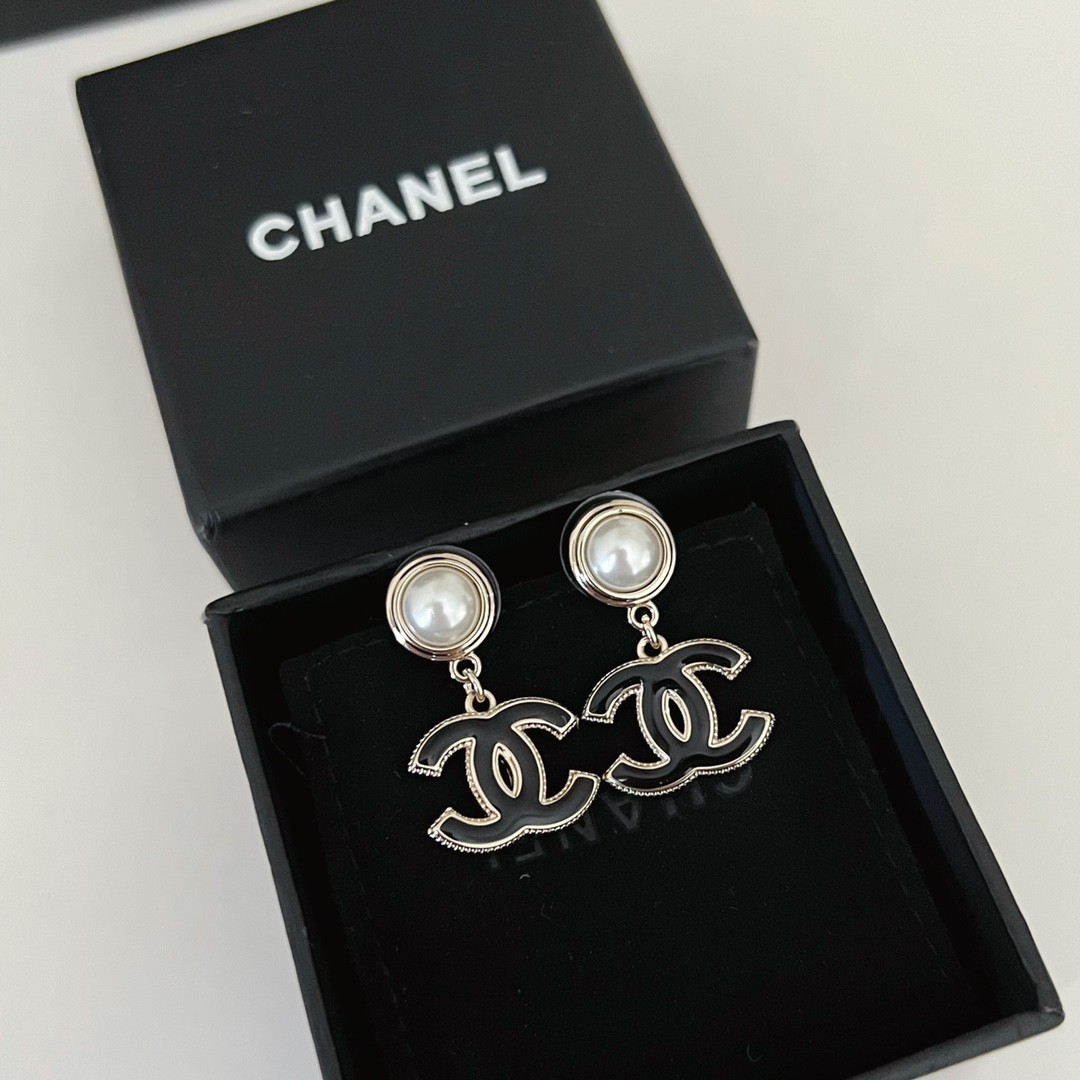 Chanel Earrings Silver
