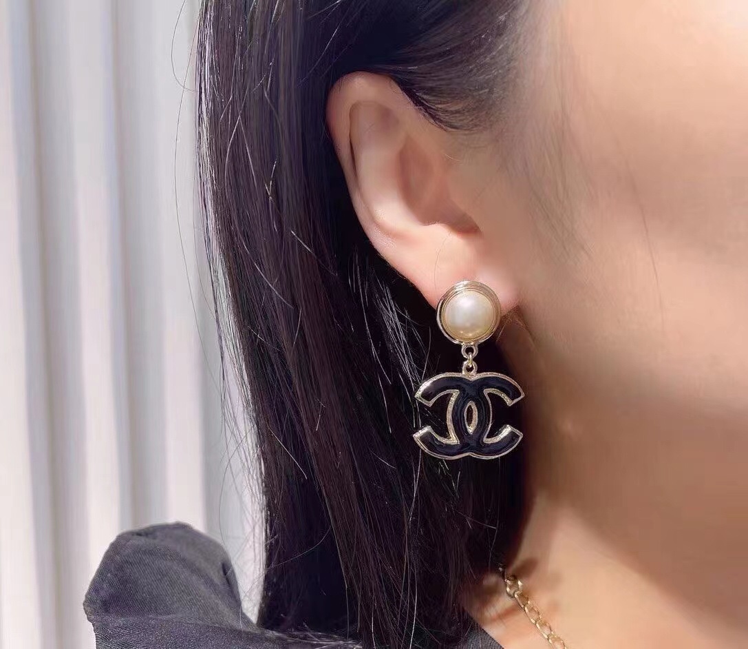 Chanel Earrings Silver
