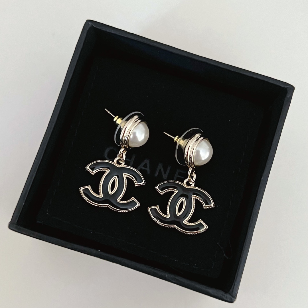 Chanel Earrings Silver