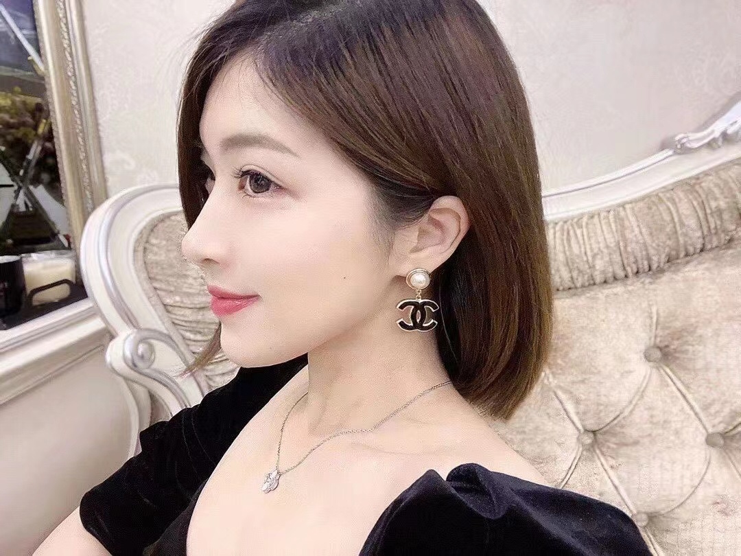 Chanel Earrings Silver