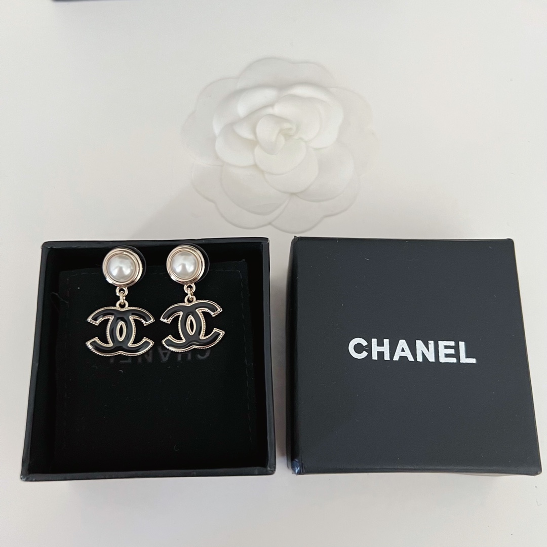 Chanel Earrings Silver