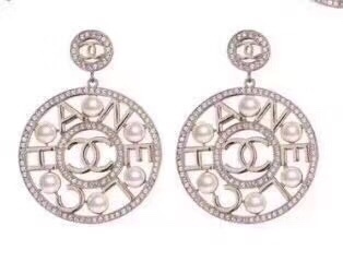 Chanel Earrings Silver