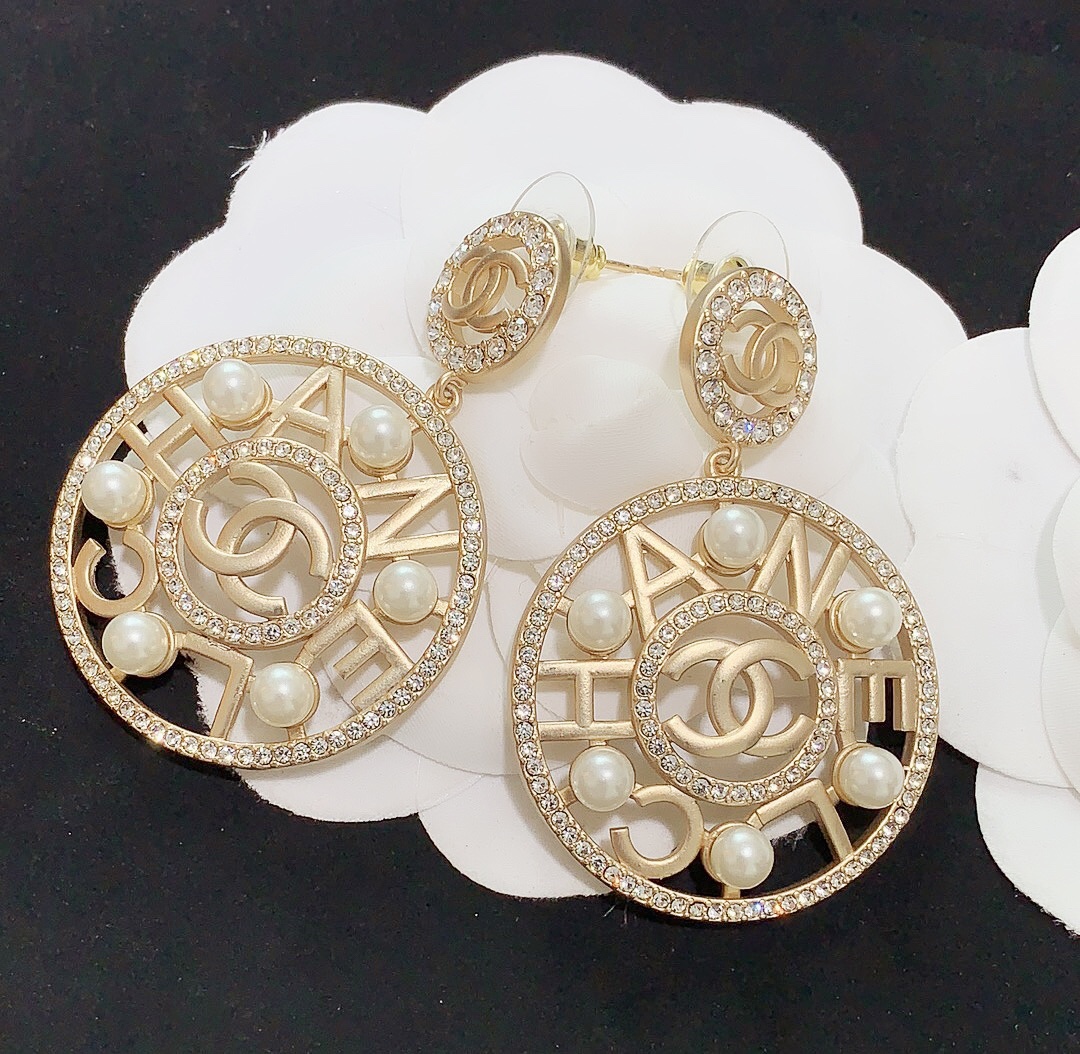 Chanel Earrings Silver