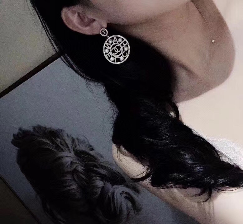 Chanel Earrings Silver