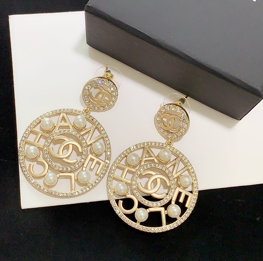 Chanel Earrings Silver