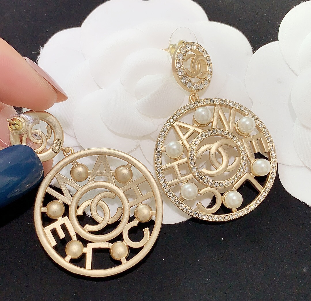 Chanel Earrings Silver