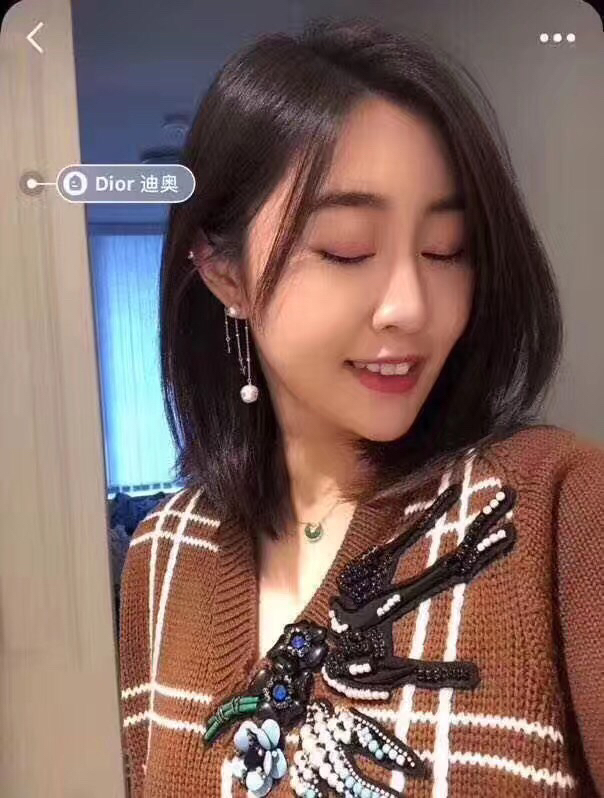 Chanel Earrings Pearl