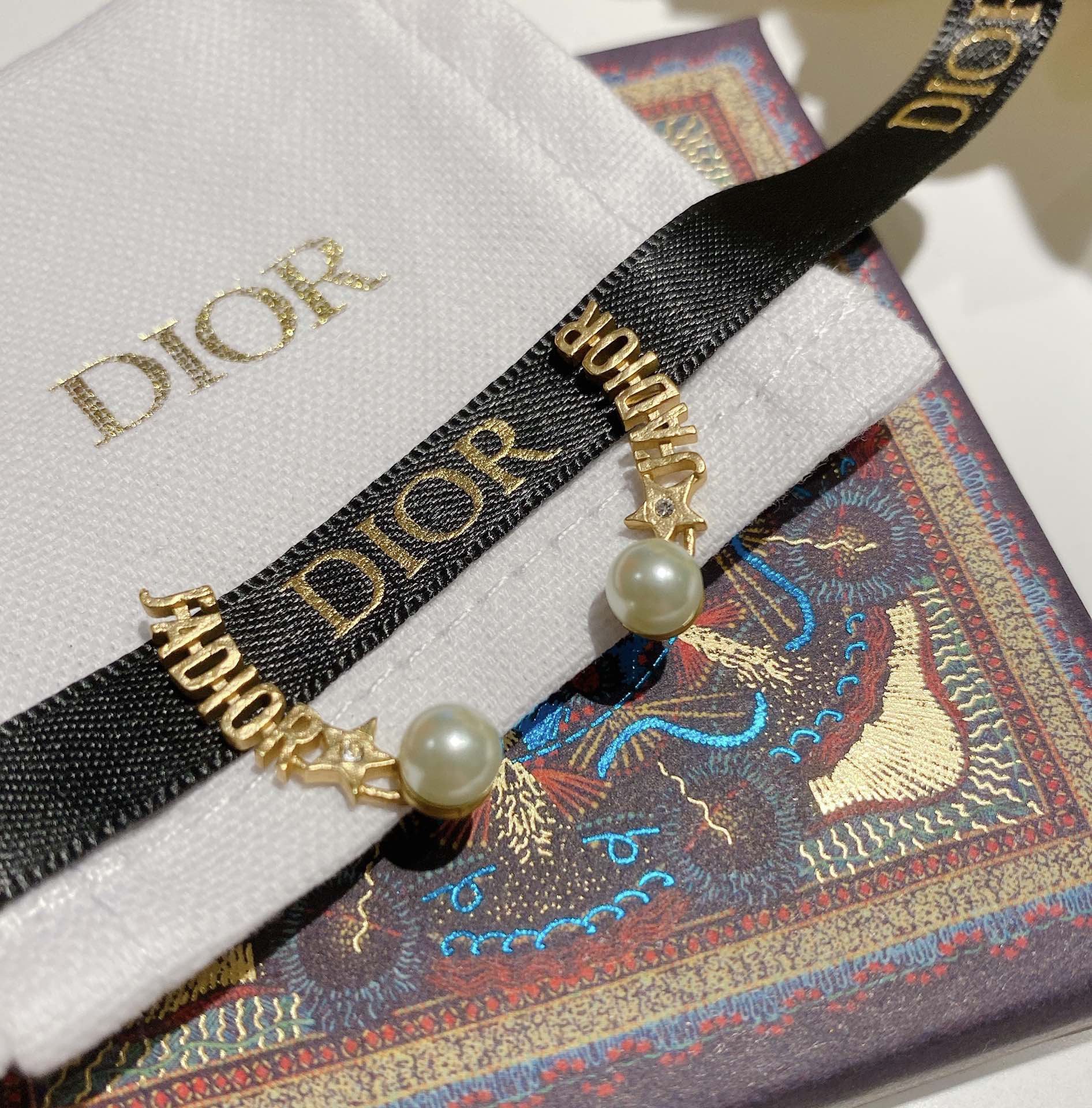 Dior Earrings Pearl