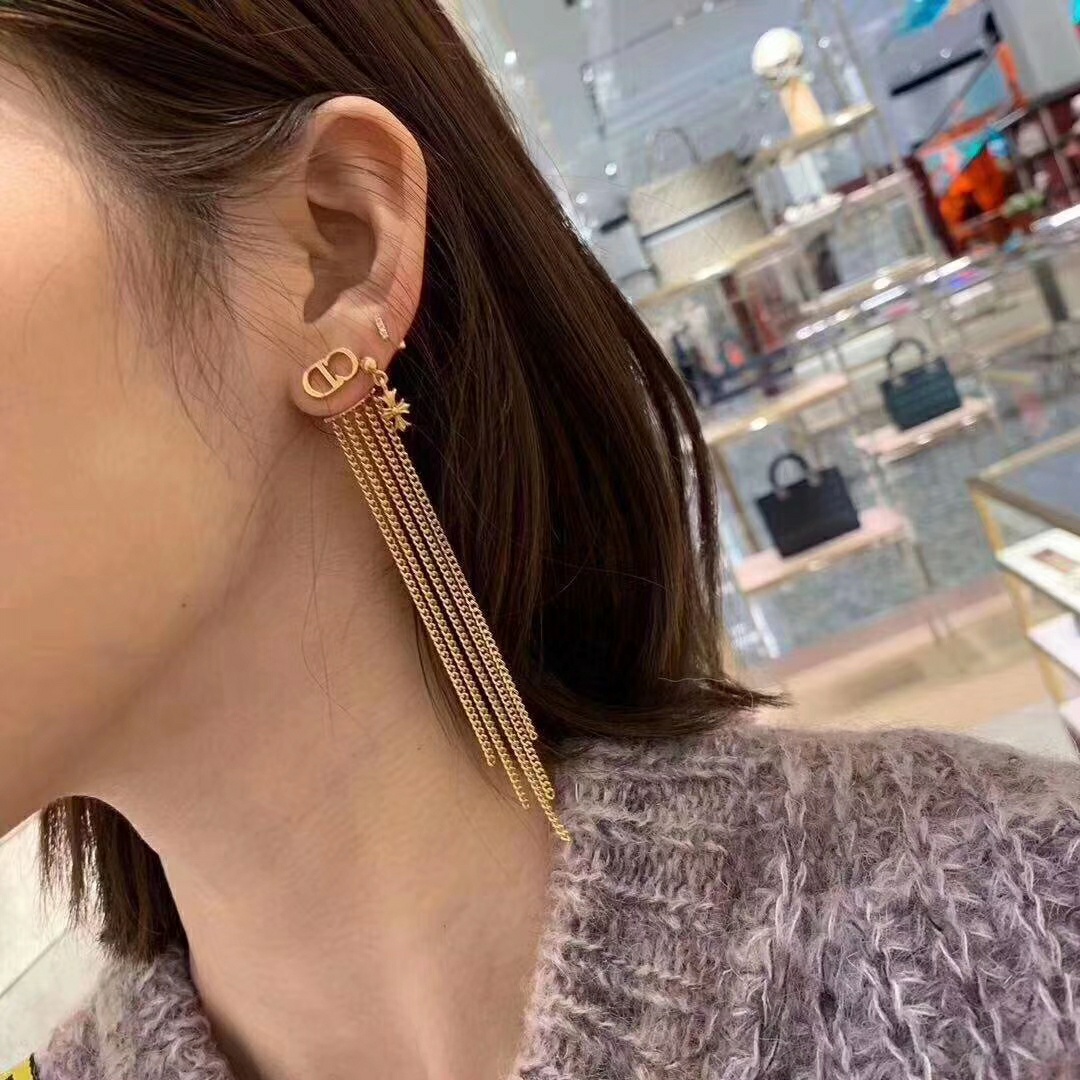 Dior Earrings Gold