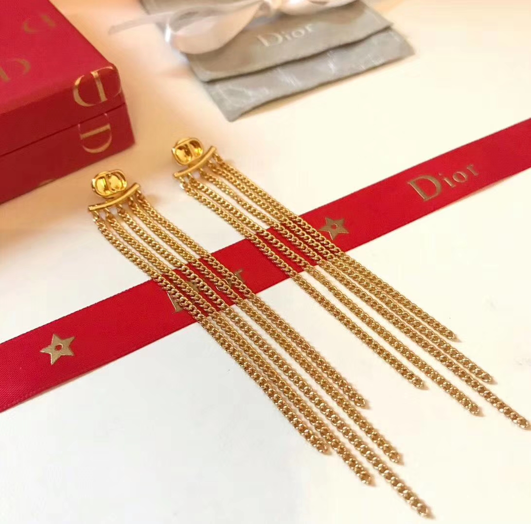Dior Earrings Gold