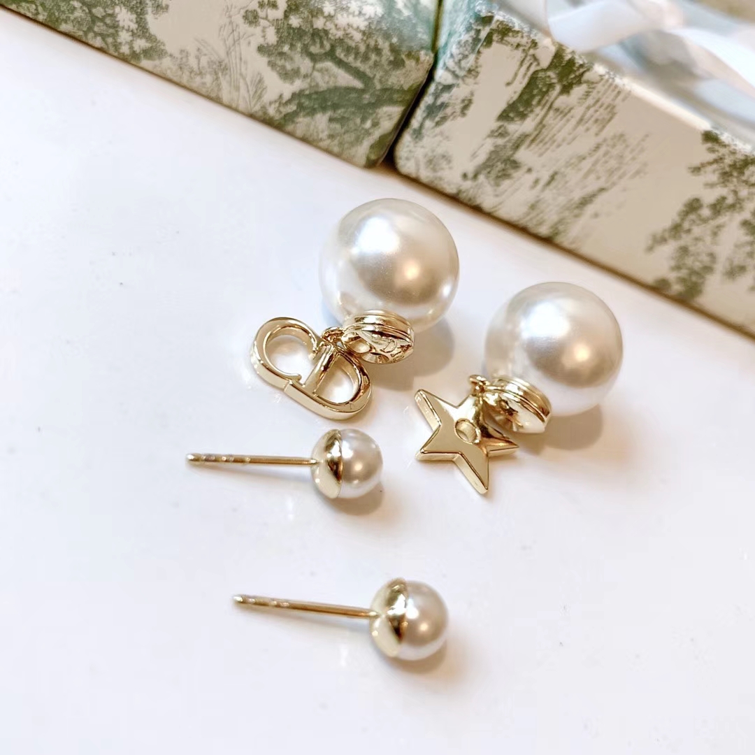 Dior Earrings Silver