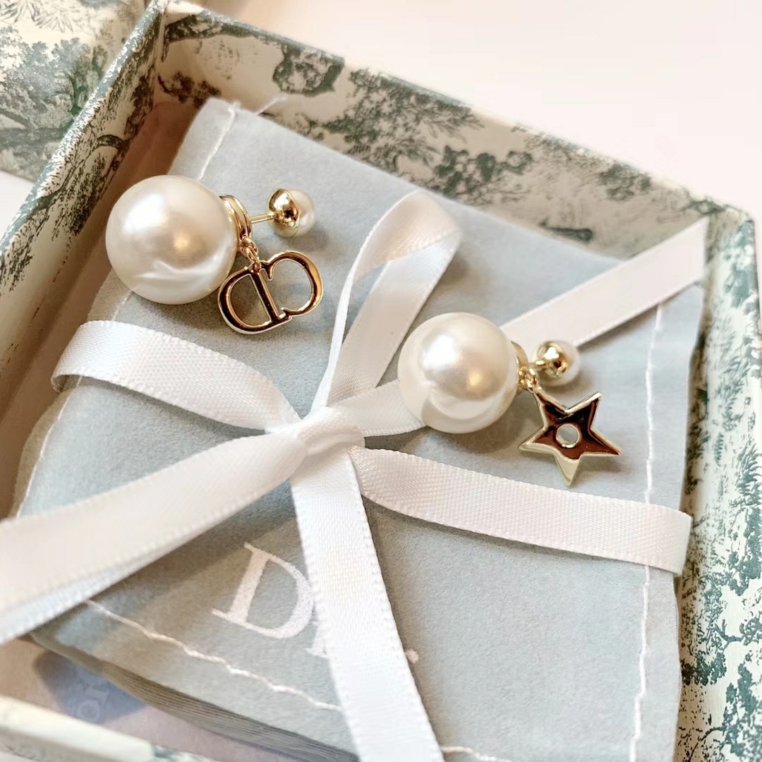 Dior Earrings Silver