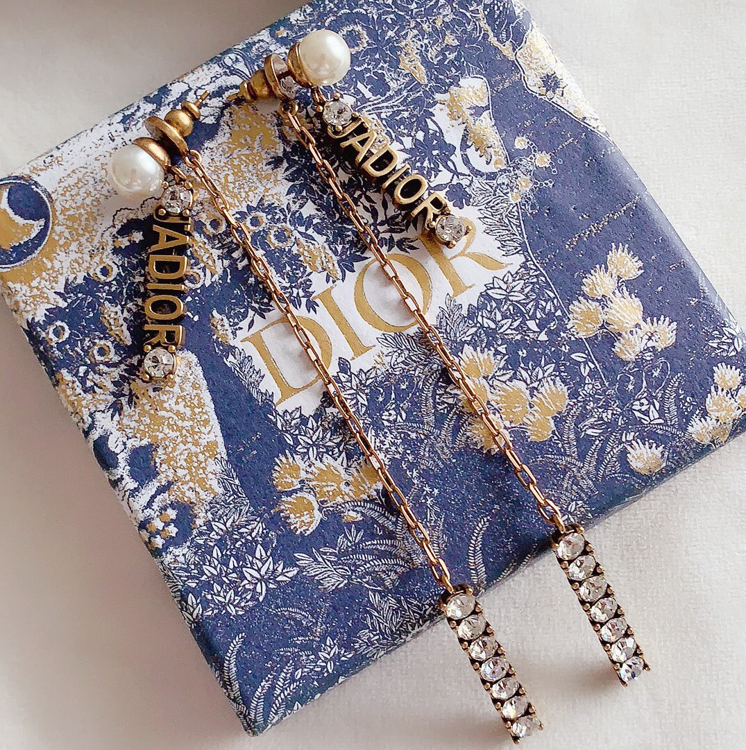 Dior Earrings Silver