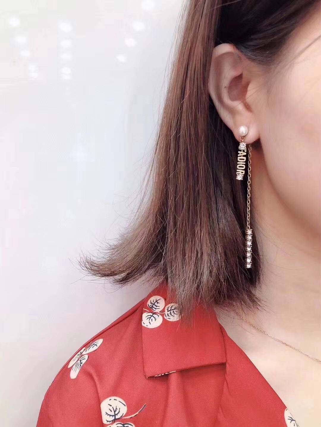 Dior Earrings Silver