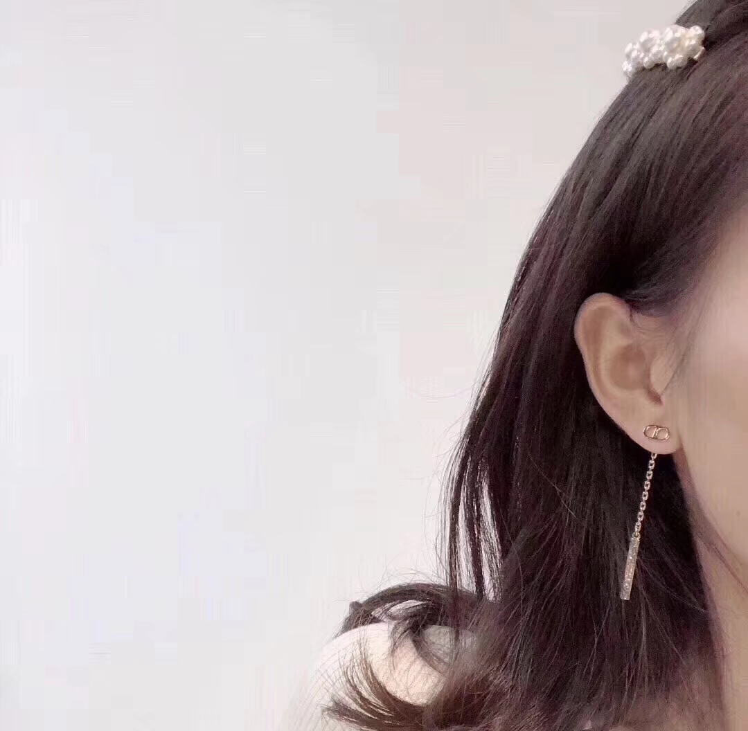 Dior Earrings Silver