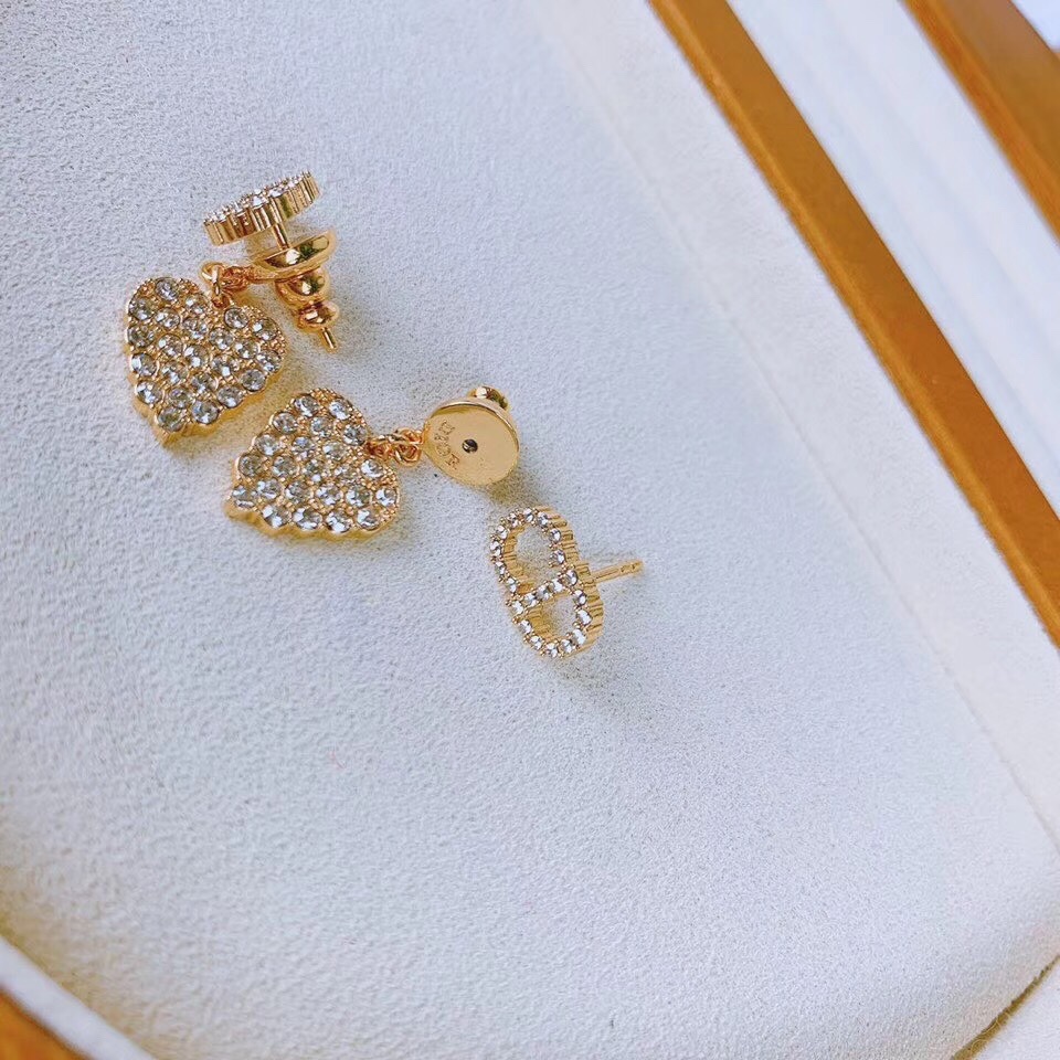 Dior Earrings Silver Silver