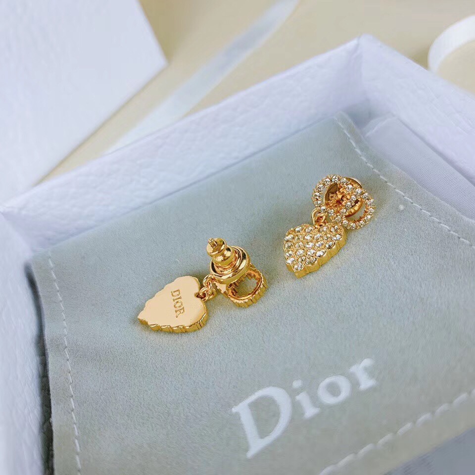 Dior Earrings Silver Silver