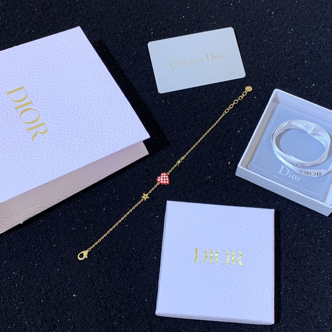 Dior Bracelet Gold S-l-m