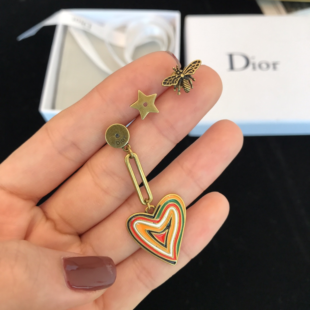 Dior Earrings Silver