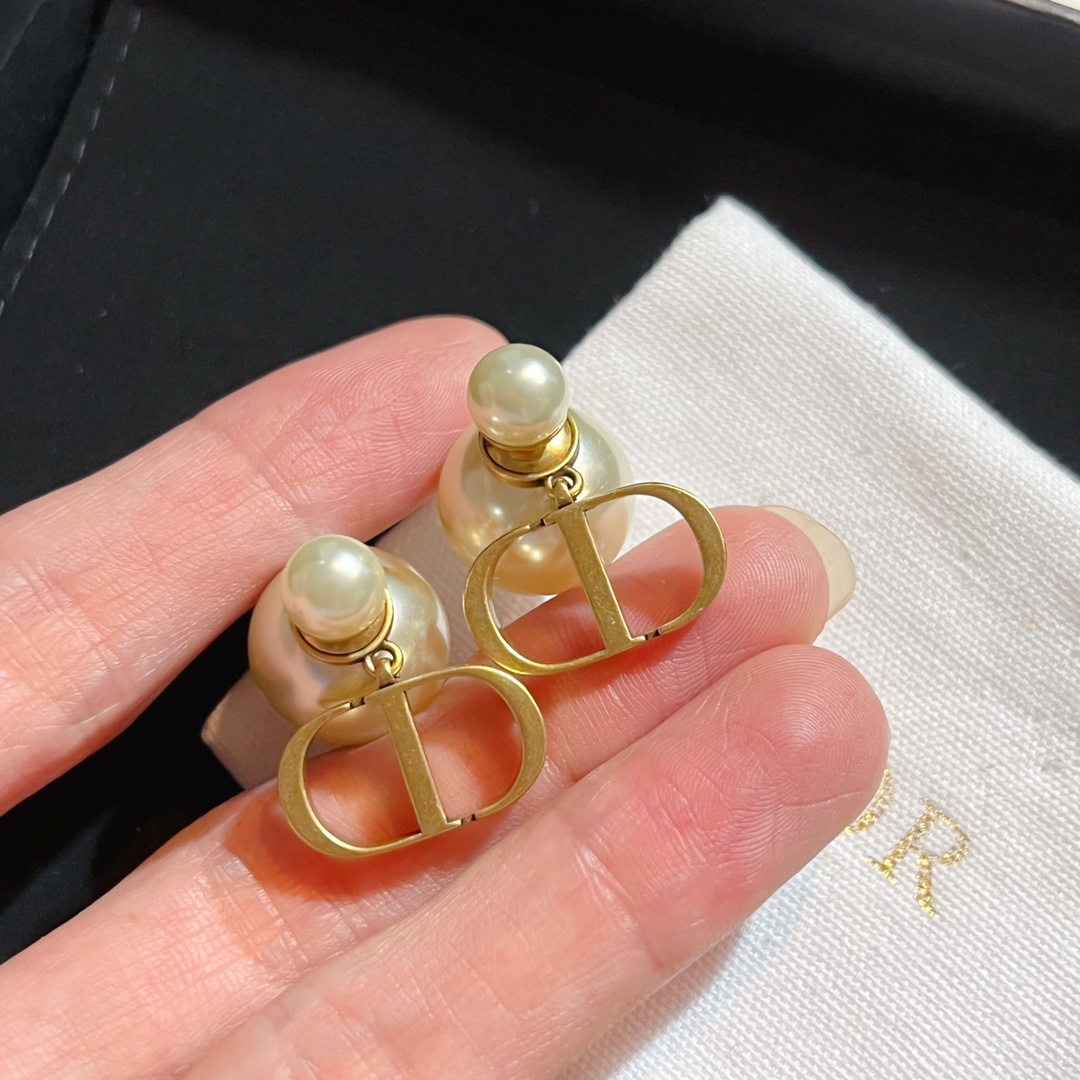 Dior Earrings Silver