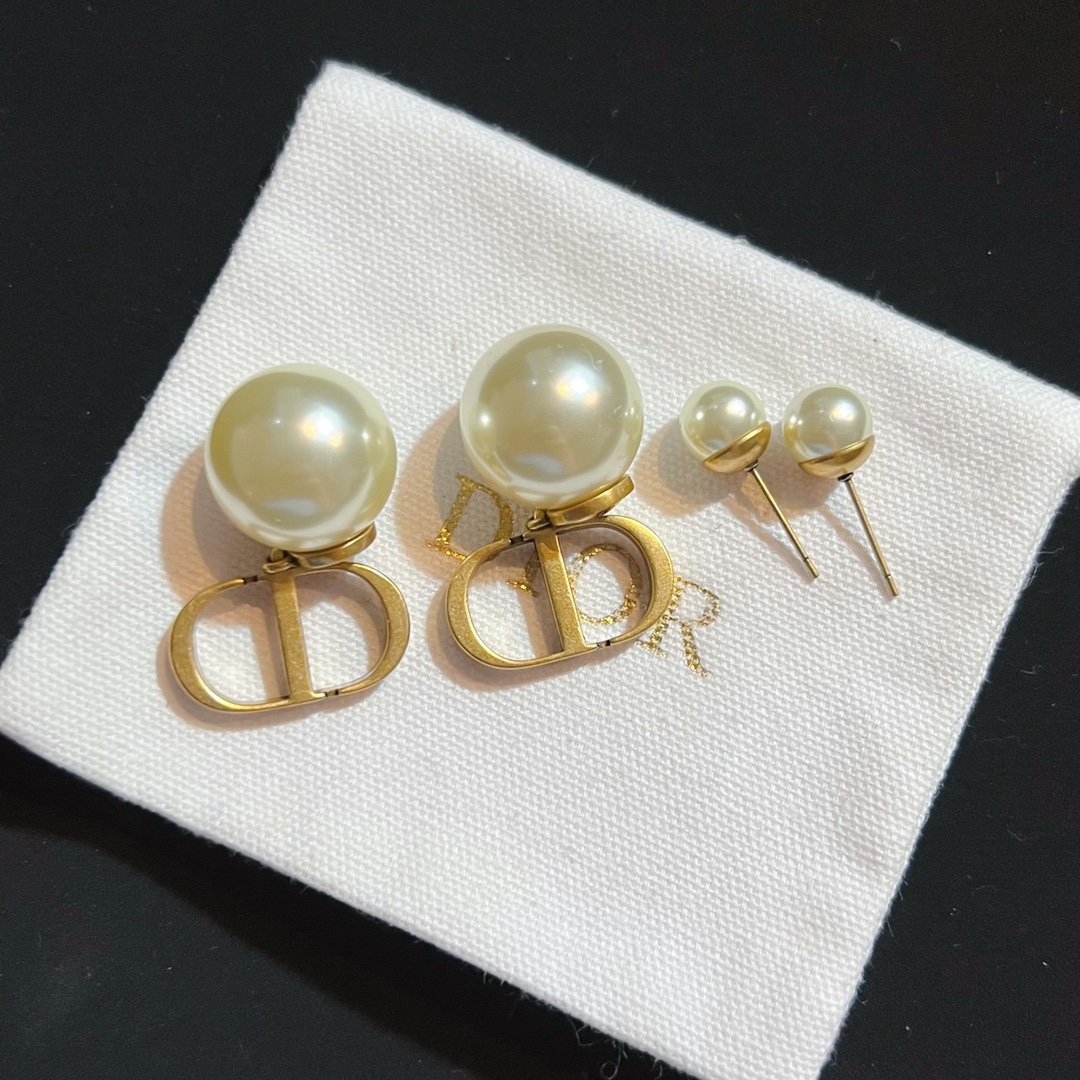 Dior Earrings Silver