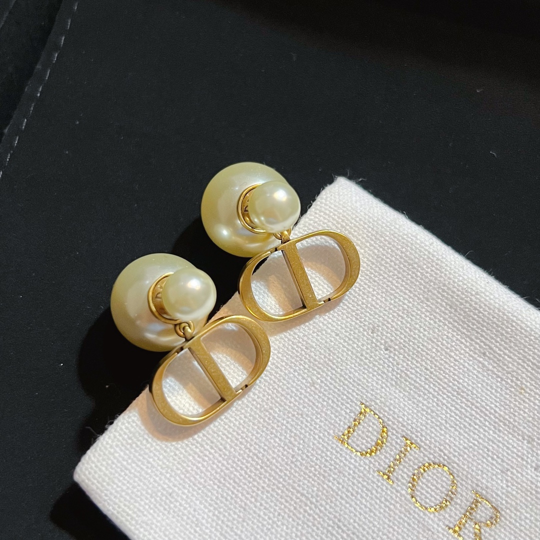 Dior Earrings Silver
