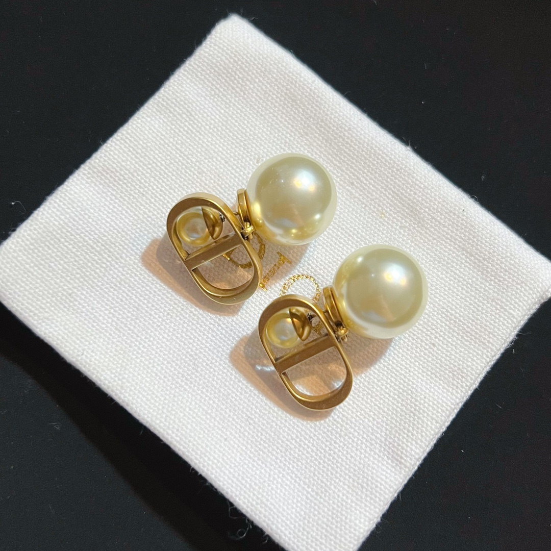 Dior Earrings Silver