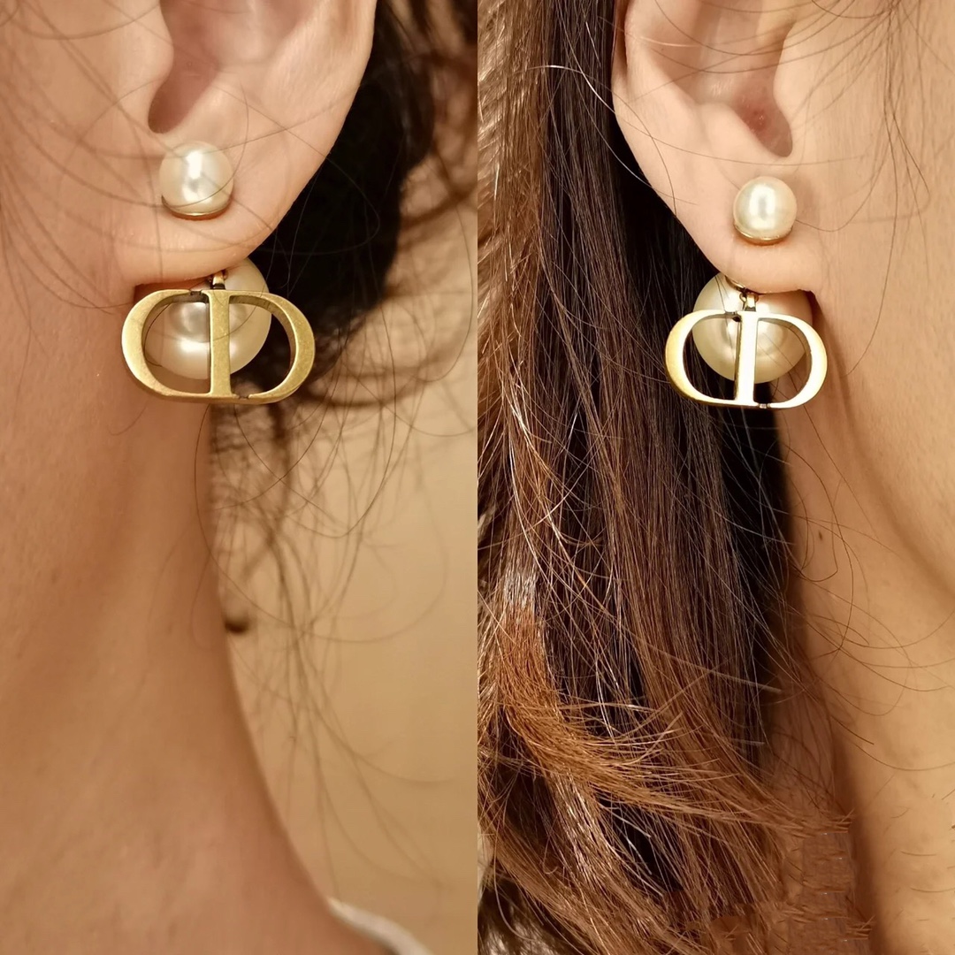 Dior Earrings Silver