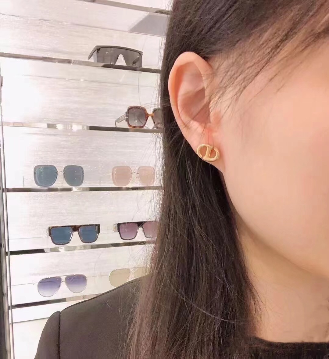 Dior Earrings Silver