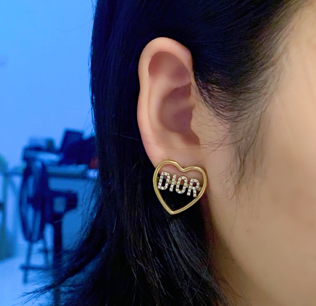 Dior Earrings Silver